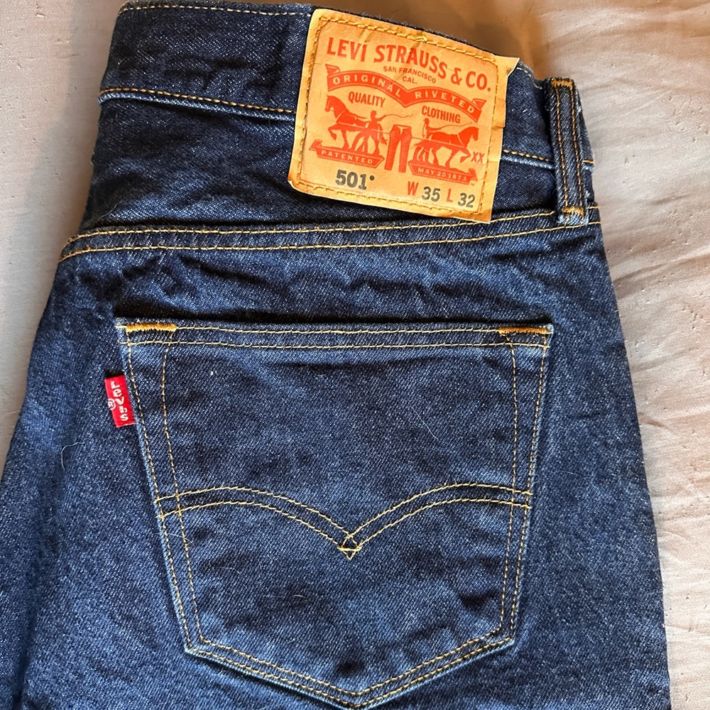 Men’s 501 button fly jeans